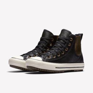 Converse Limited Edition Chuck Taylor All Star High Top Black Gold Size 6.5 NEW